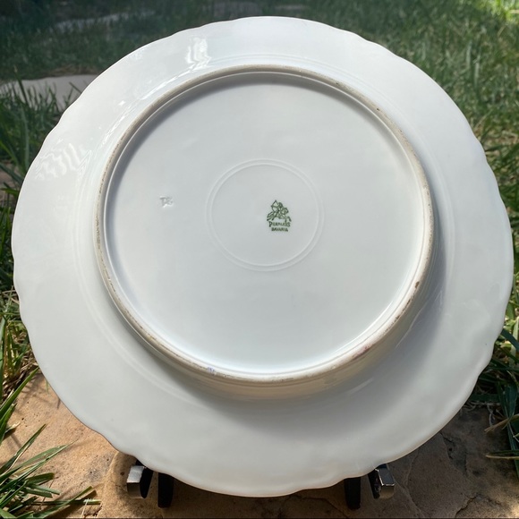 Peerless Bavaria 🍇 Antique Hand Painted 8½” Plate - Picture 7 of 9